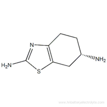 2,6-Benzothiazolediamine,4,5,6,7-tetrahydro-,( 57193416,6S) CAS 106092-09-5